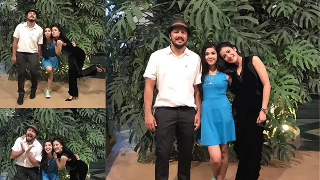 6 Potret Kedekatan Raya Kitty dengan Fathir Muchtar dan Fera Feriska, Harmonis