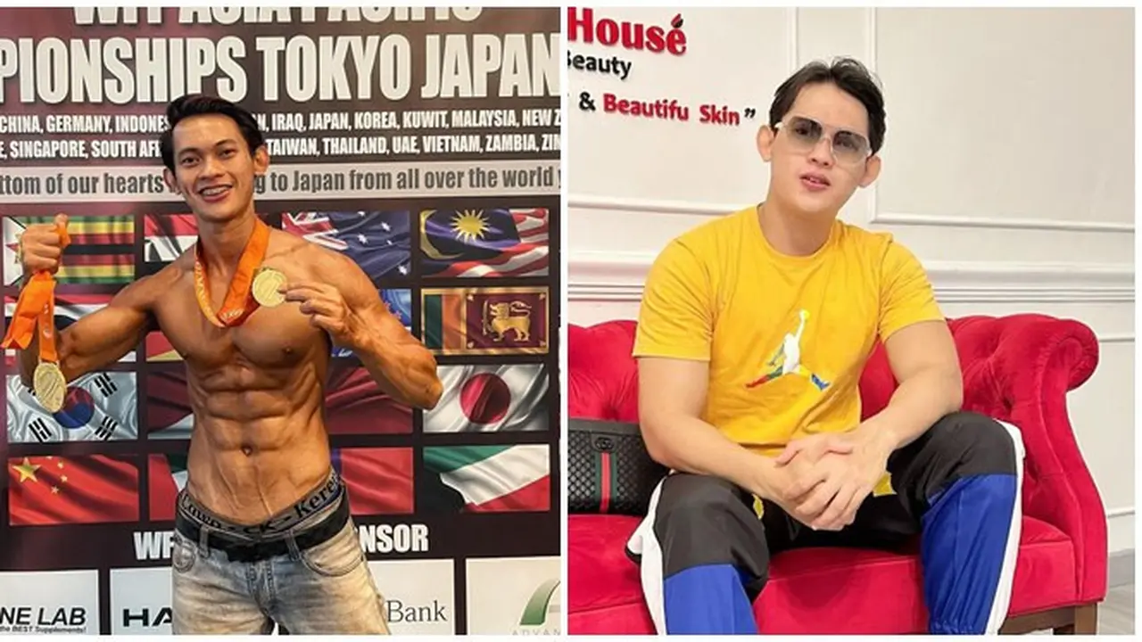 8 Potret Terbaru Irfan Sebaztian yang Kini Jadi Atlet Binaragawan, Ikut di Turnamen Jepang