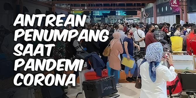 VIDEO TOP 3: Antrean Penumpang di Bandara Saat Pandemi Corona