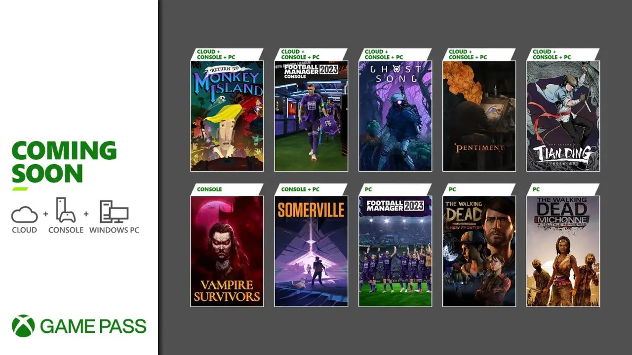 Xbox Game Pass November 2022