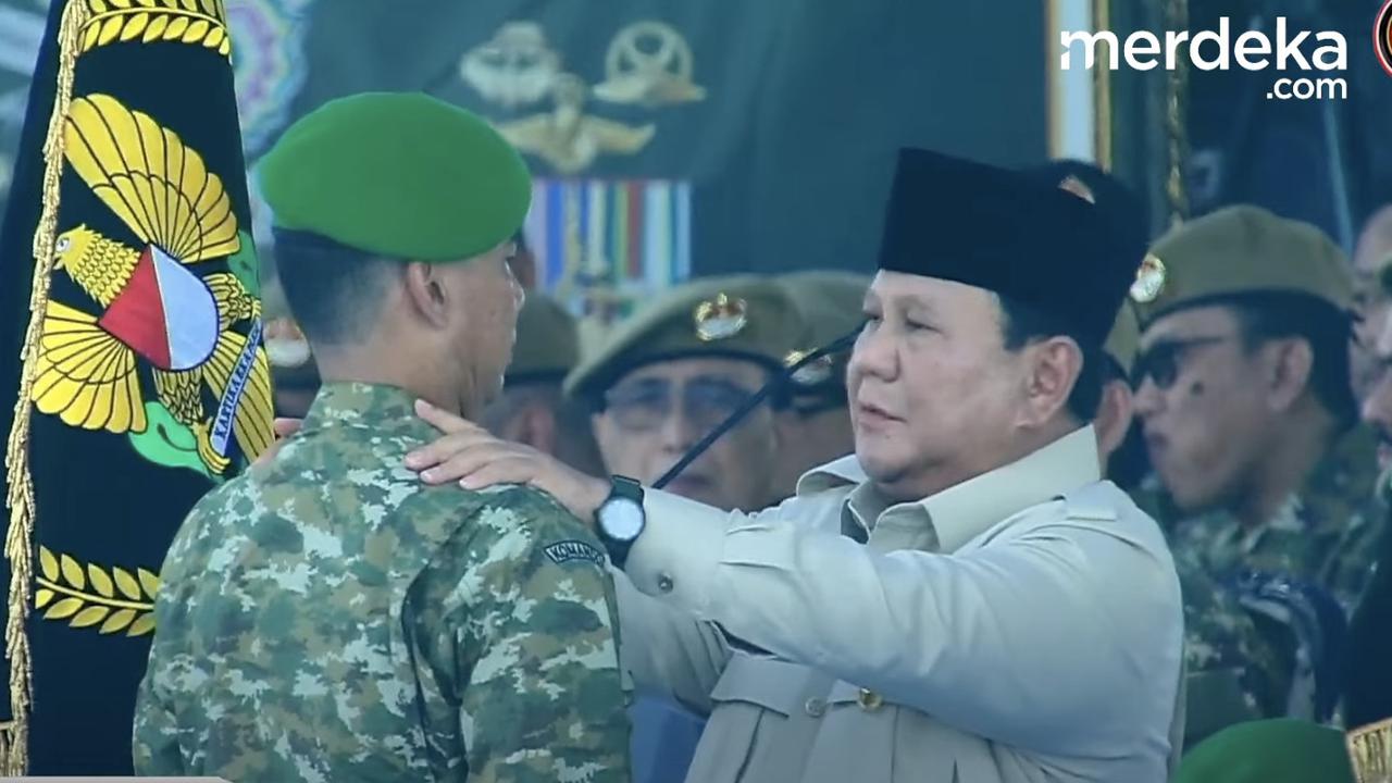 VIDEO: Momen Sakral Presiden Prabowo Lantik 6 Pangdam TNI Baru & 3 Panglima Pasukan Elite