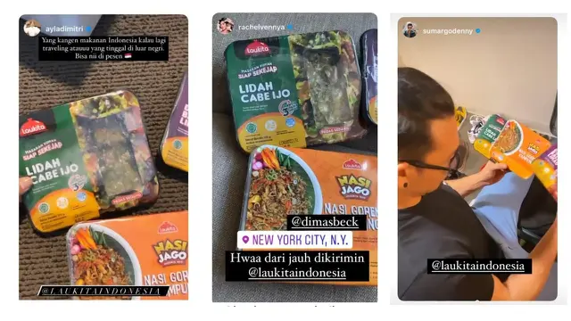 Hadiri New York Fashion Week, Deretan Makanan Indonesia yang Jadi Bekal Rachel Vennya hingga Denny Sumargo