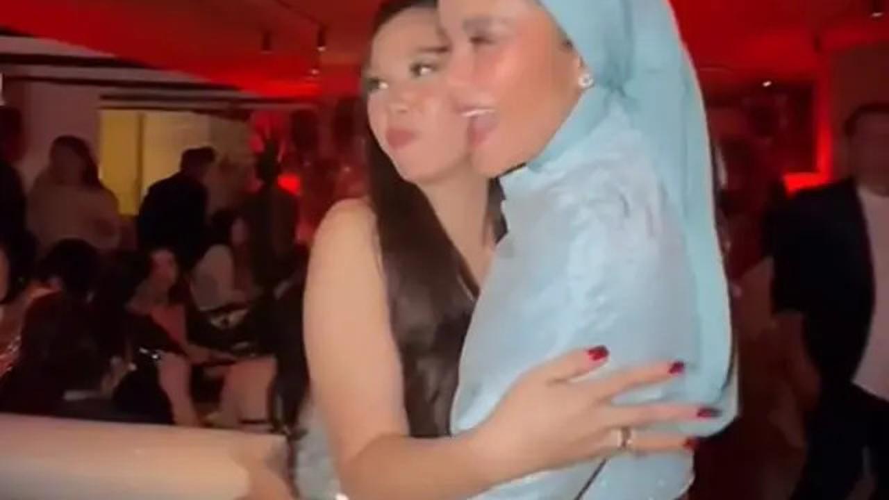Adu Gaya Glamor Santun Aurel Hermansyah, Syahnaz Sadiqah, dan Olla Ramlan di Ultah Marlene Hariman, Tampil Blink Blink dengan Hijab