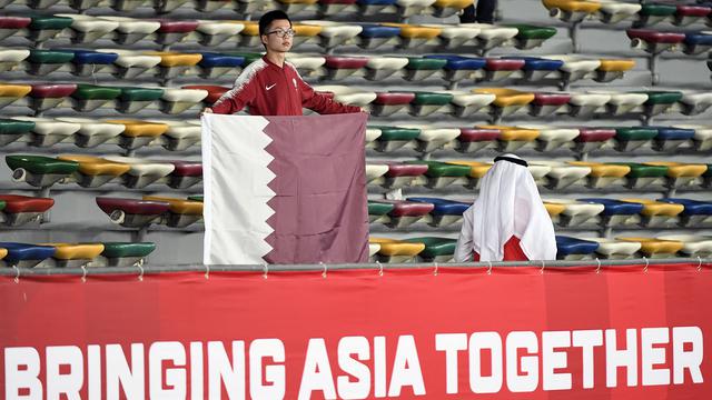 Suporter Timnas Qatar