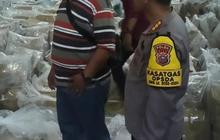 Polres Rohil Kawal Pemindahan Surat Suara DPRD Provinsi ke Gor Batu 6