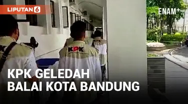 KPK GELEDAH KANTOR DAN RUANGAN BALAI KOTA PASCA DITANGKAPNYA WALIKOTA BANDUNG