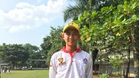 Calon Paskibraka Nasional 2017 asal Sulawesi Tengah, Ezra Aryaguna Tamboto. (Liputan6.com/Lizsa Egeham)