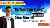 Dino Martin, CEO karir.com akan share bagaimana lebih memahami konsep brand, kenapa sebuah brand begitu kuat dan strateginya. 