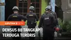 Tim Densus 88 Anti Teror Polri menggerebek rumah terduga teroris di Sleman, DIY, Minggu (22/01) siang. Dalam penggerebekan Tim Densus 88 juga meledakkan barang bukti.