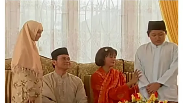 Maudy Wilhelmina, Marshanda, Cecep Reza dan Marcelino Lefrandt (Foto: Instagram/@marcelinolefrandt)