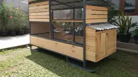 9 Desain Kandang Ayam Rangka Baja Ringan Kombinasi Kayu, Solusi Modern dan Kuat