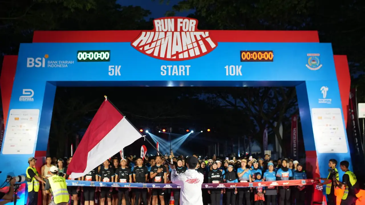 Gelaran lari Run for Humanity (RFH) di Tangerang