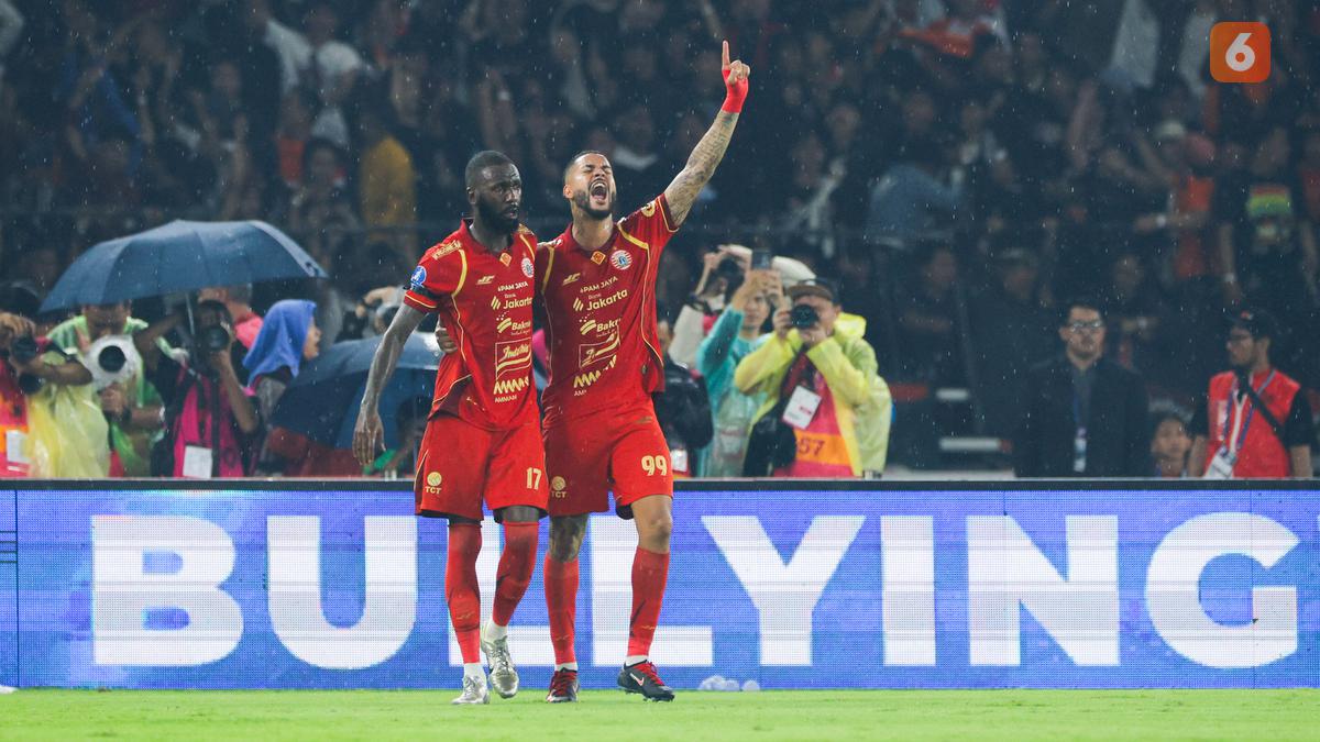 Hasil Persija Jakarta vs Persebaya Surabaya: Mengamuk, Macan Kemayoran Kembali ke Tren Positif