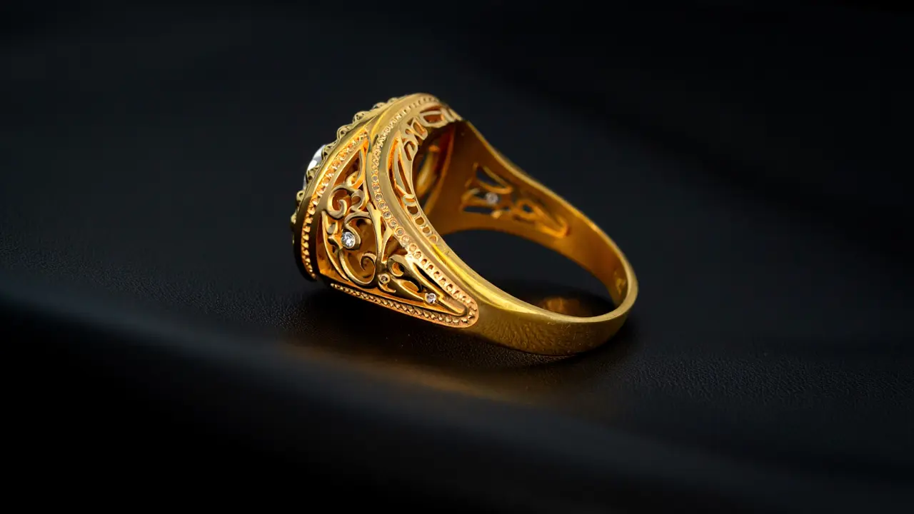 Model Cincin Emas untuk Tunangan dan Pernikahan (Foto: Reve Art AI)