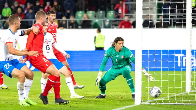 Swiss Benamkan Republik Ceko di UEFA Nations League