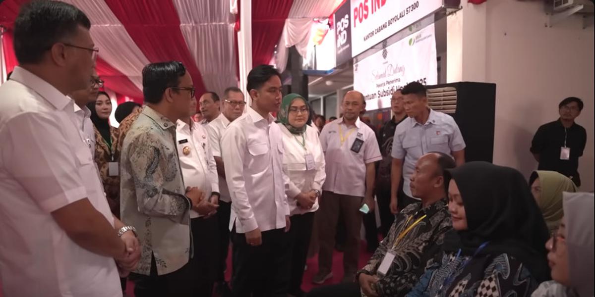 Merinding, Pesan Wapres Gibran Depan Wamen Noel dan Para Penerimaan BSU 'Jangan Sampai Untuk Judol'