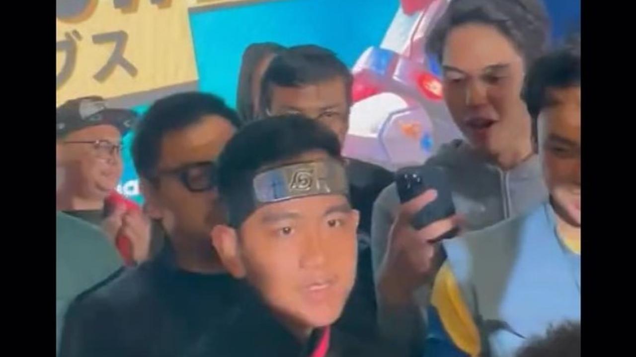 Gibran Rakabuming Pakai Kostum Boruto di Festival Esports, Warganet Pinta Dipakai Lagi di Debat Cawapres