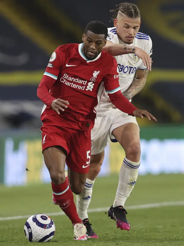 Liverpool Bermain Imbang Lawan Leeds United