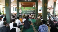 Doa Bersama Sahabat Ganjar dengan 65 Gus dan Kiai di Banjarnegara. (Liputan6.com/Istimewa)