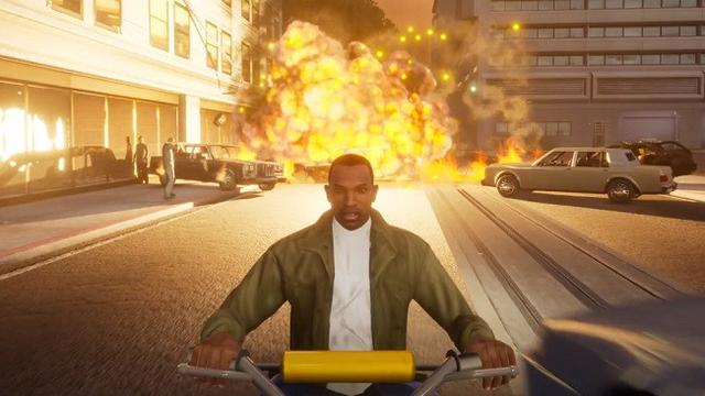 Tangkapan layar trailer Grand Theft Auto: The Trilogy - The Definitive Edition (Dok. Rockstar)