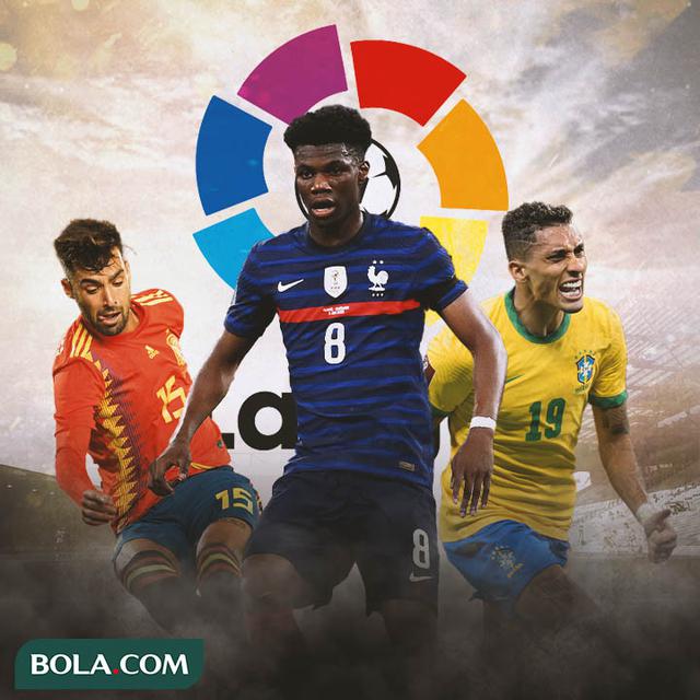 La Liga - Brais Mendez, Aurelien Tchouameni, Raphinha