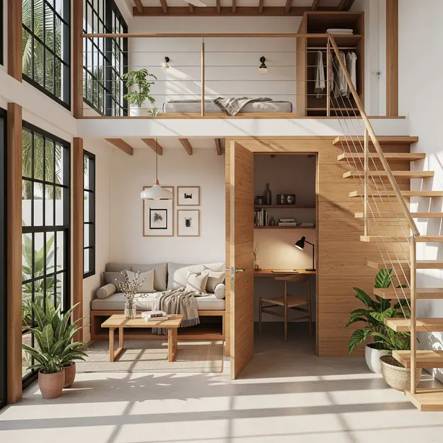 9 Desain Rumah Kecil tapi Bisa Dua Lantai karena Struktur Ringan, Solusi Optimal