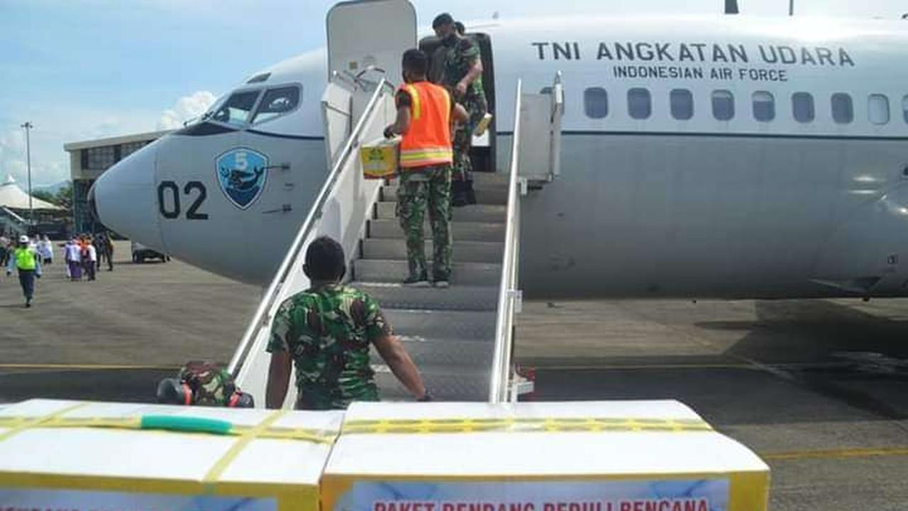 340 kilogram rendang dikirim dari Kota Padang, Sumatera Barat untuk membantu korban gempa Mamuju Provinsi Sulawesi Barat pada Rabu 27 Januari 2021. (Dok Diskominfo Kota Padang)
