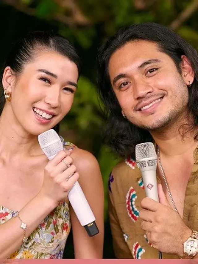 Penyanyi Christie dan aktor Giorgino Abraham berduet bawakan cover lagu Dua Lipa (Foto: Instagram @christie.ofcl)