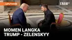 Presiden AS Donald Trump dan Presiden Ukraina Volodymyr Zelenskyy bertemu di Vatikan sebelum misa pemakaman Paus Fransiskus. Ini jadi pertemuan pertama mereka sejak adu argumen di Gedung Putih Februari lalu.
