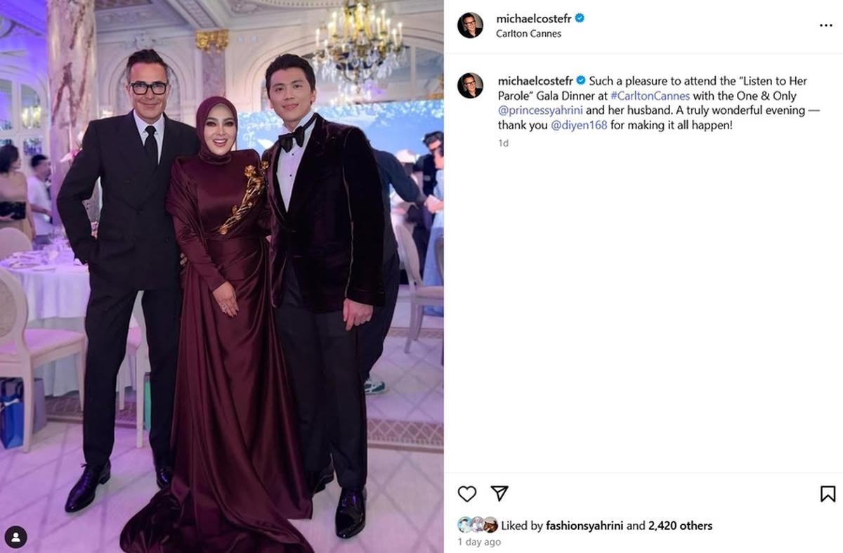 Ternyata Ini Sosok yang Undang Syahrini dan Reino Barack Hadir di Gala Dinner Cannes Festival Film 2025