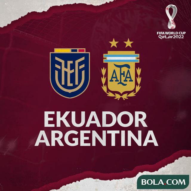 Kualifikasi Piala Dunia 2022 - Ekuador Vs Argentina
