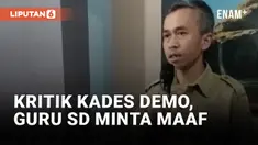 Terancam Dipolisikan, Guru SD Minta Maaf Usai Kritik Kades