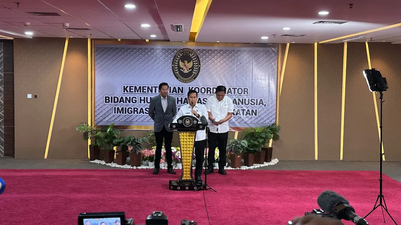 Deputi Koordinator Imigrasi dan Pemasyarakatan Kemenko Kumham Imipas, I Nyoman Gede Surya Mataram.