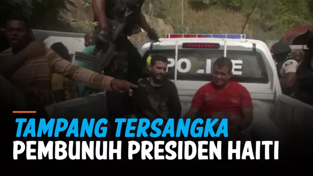 VIDEO: Detik-Detik Polisi Tangkap Tersangka Pembunuh Presiden Haiti