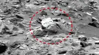 Misteri Penampakan Wajah Sang `Dewa` di Planet Mars