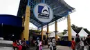 Tempat rekreasi Seaworld, Ancol, Jakarta, masih menjadi lokasi wisata favorit bagi warga yang sedang menikmati libur Lebaran. Senin (28/7/14). (Liputan6.com/Andrian M Tunay)