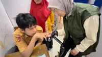 Tim Saayun Salangkah Telkom University (Tel-U) yang membuat sebuah aplikasi BIMU: Aplikasi Terapi Wicara Sebagai Alat Bantu Pembelajaran dan Tumbuh Kembang Anak Penyandang Speech Delay. (sumber foto: Humas Tel-U)