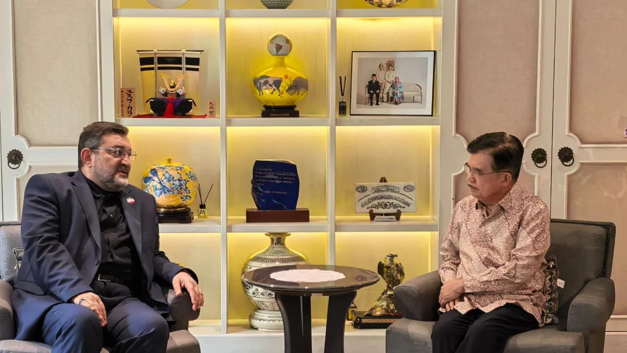 Jusuf Kalla Terima Kunjungan Dubes Iran, Bahas Situasi Terkini dan Peluang Mediasi Indonesia