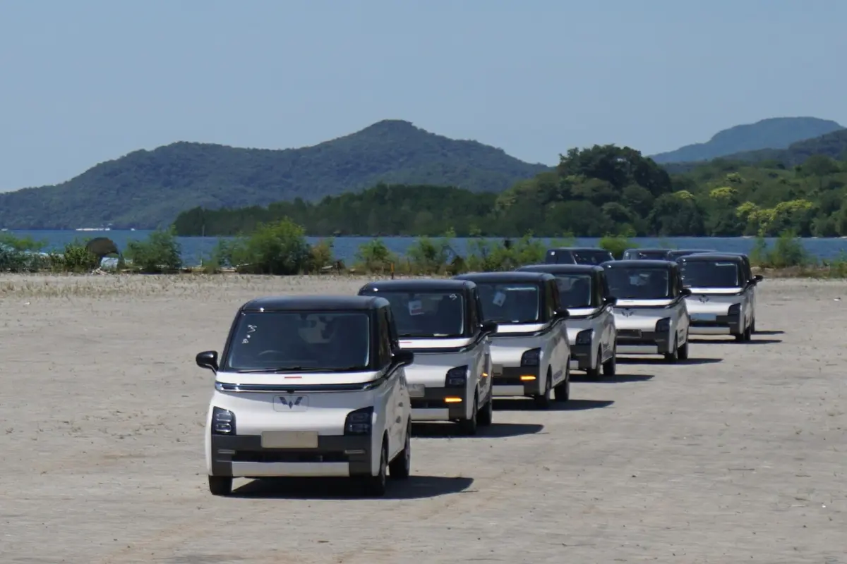 50 Unit Wuling Air ev sudah Tiba di Labuan Bajo (Ist)