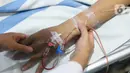 Kenaikan penderita penyakit demam berdarah pada tahun 2024 terbilang cukup drastis jika dibandingkan pada 2023 lalu. (merdeka.com/Arie Basuki)
