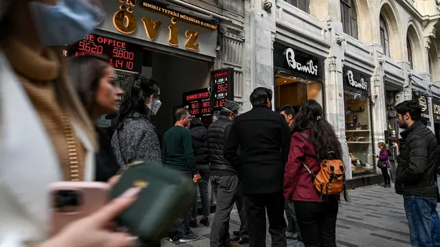 Lira Anjlok, Begini Kondisi Money Changer di Turki