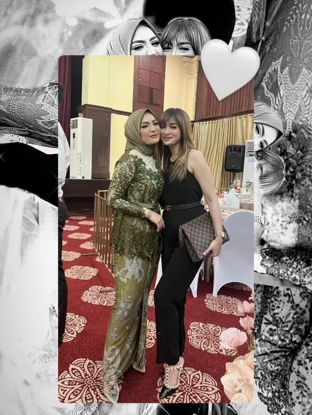 7 Potret Imel PC dalam Pernikahan Sang Adik, Tampil Menawan dengan Kebaya Hijau