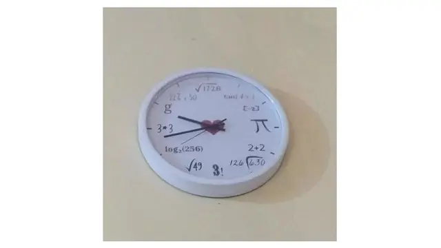 6 Jam Dinding Ini Bikin Mikir Keras, Anak yang Suka Matematika Tertantang