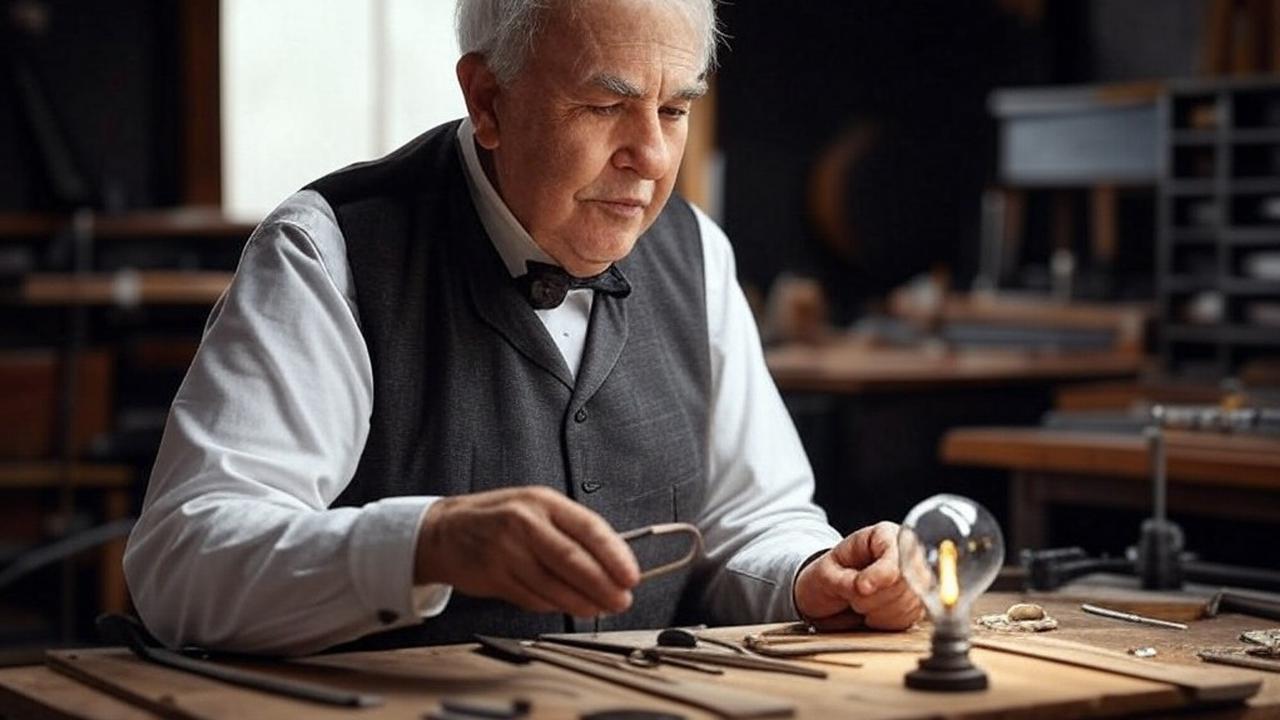 Berapa Kali Thomas Edison Gagal saat Buat Lampu? Ini Jawabannya!