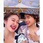 Potret Akrab Fuji dan Chandrika Chika di Bali. (Sumber: Instagram/chndrika_)