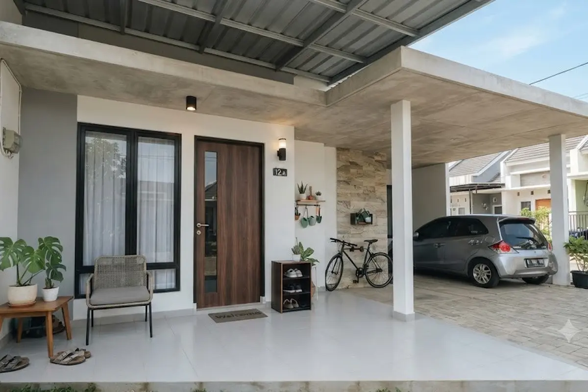 Barang yang Sebaiknya Selalu Ada di Teras Rumah (AI Generated)