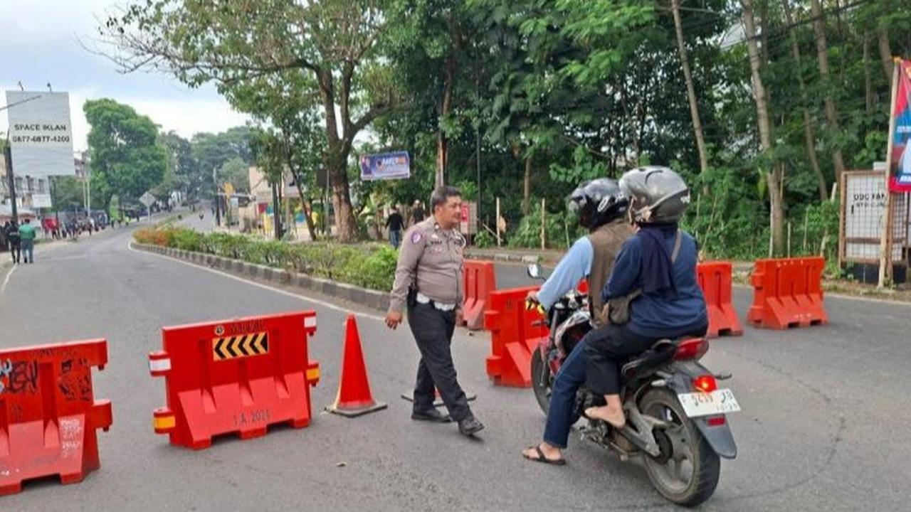 Ada Demo Guru di Kawasan monas, Begini Rekayasa Lalu Lintas yang Dilakukan Polisi