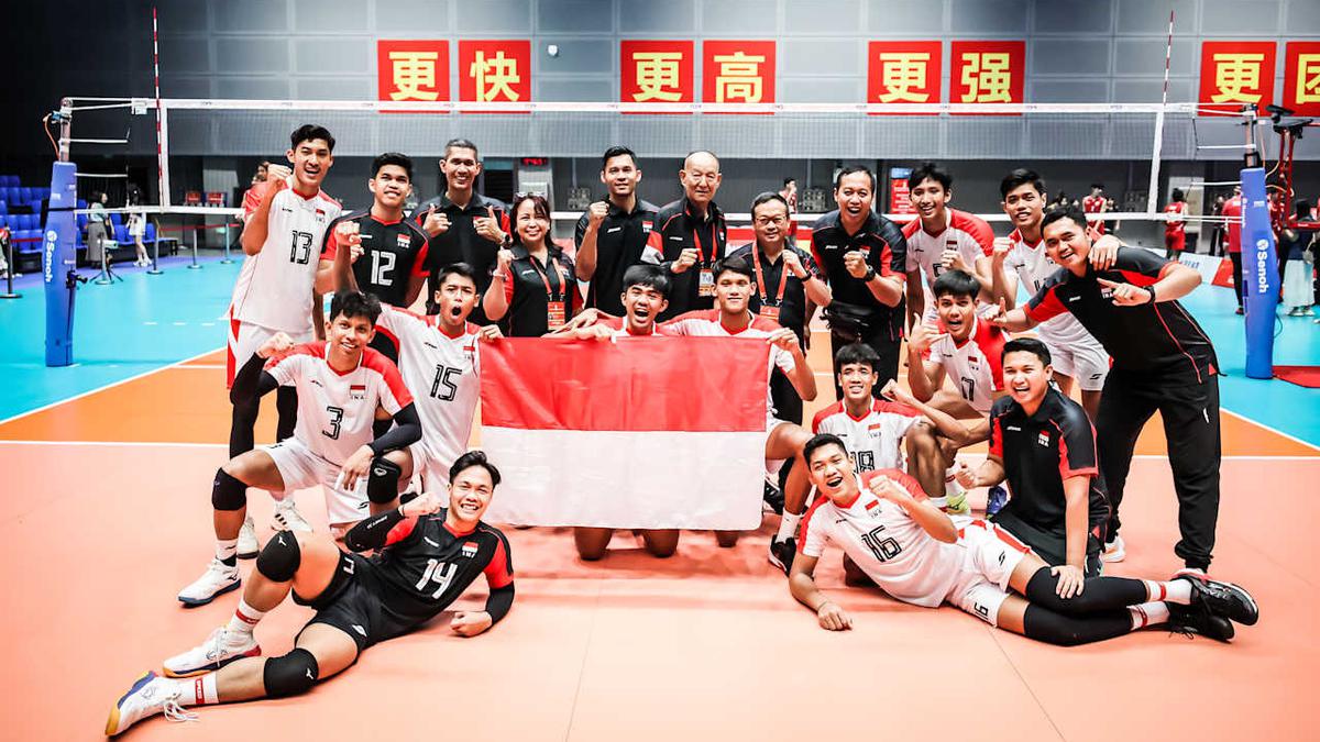 Hasil Kejuaraan Dunia Voli Putra U-21 2025: Gulung Thailand, Indonesia Peringkat 19
