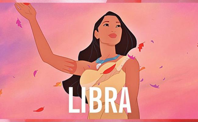 Pocahontas sebagai Libra/copyright cosmopolitan.com