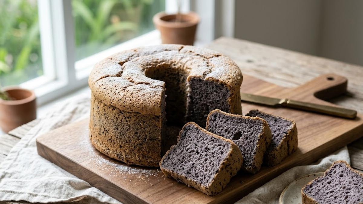 Resep Chiffon Ketan Hitam yang Lembut, Fluffy, dan Anti Bantat, Cocok untuk Pemula